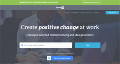 Desktop Screenshot of getspeakup.com
